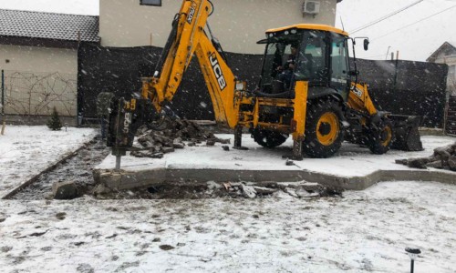 Аренда гидромолота на базе JCB 3CX