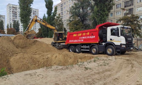 Вывоз грунта